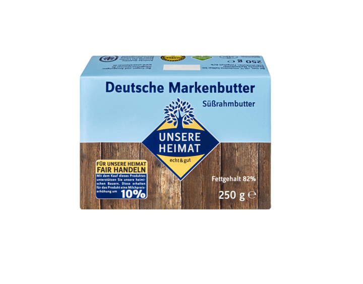 Unsere Heimat Süßrahmbutter