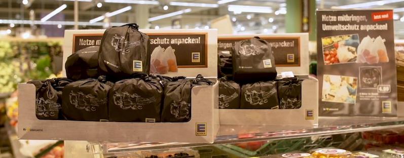 wiederverwendbare Gemüsenetze bei Edeka Südwest