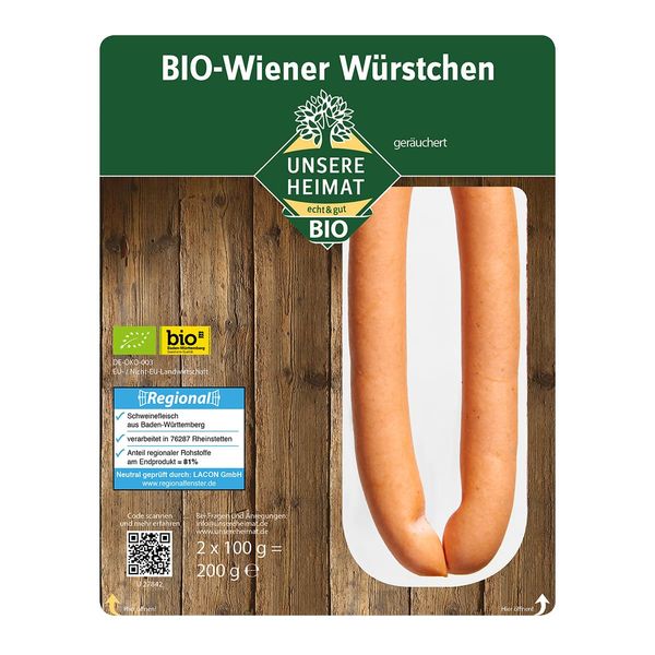 Bio-Wiener Würstchen