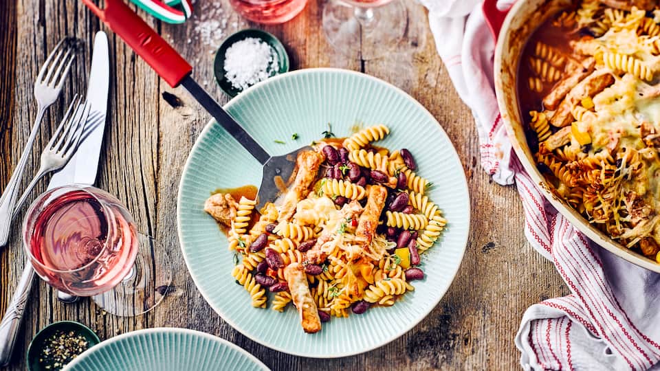 Italienischer Nudelauflauf Italienischer Nudelauflauf