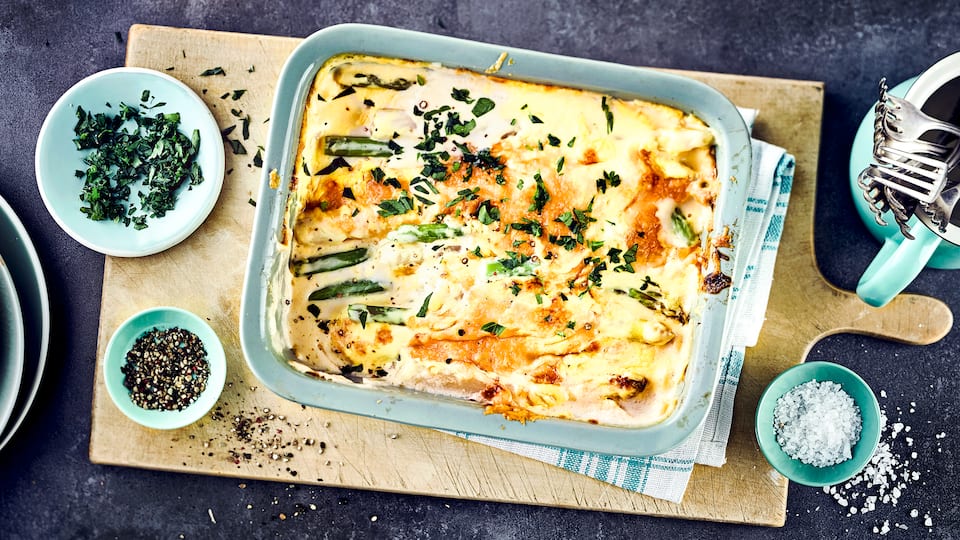 Spargellasagne Spargellasagne