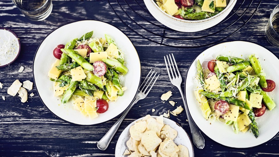 Spargelkäsesalat Spargelkäsesalat