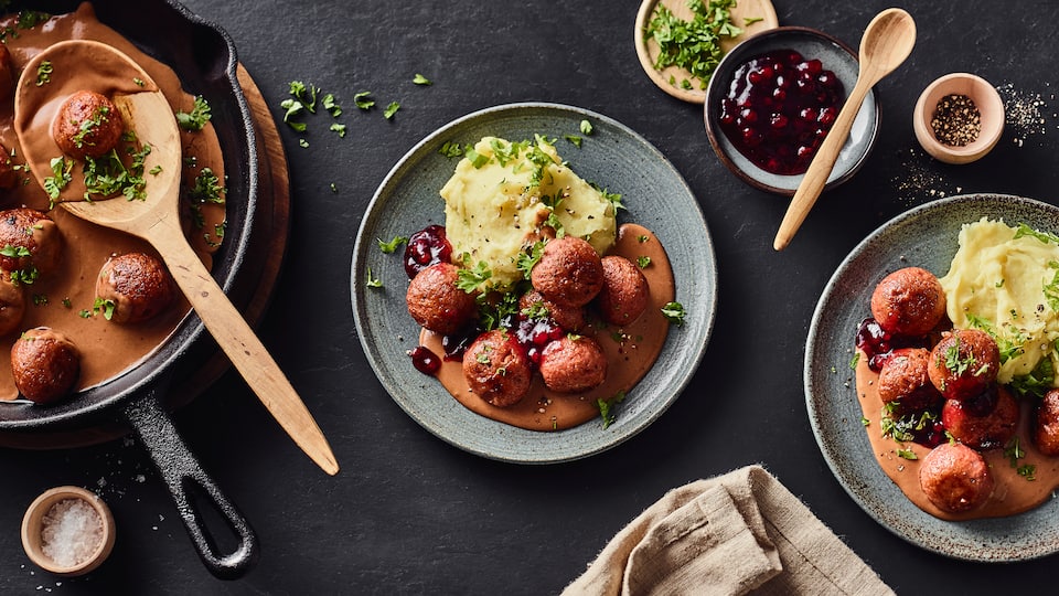 Vegane Köttbullar