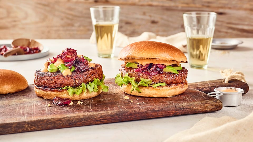 Veganer Bohnen-Burger Veganer Bohnen-Burger